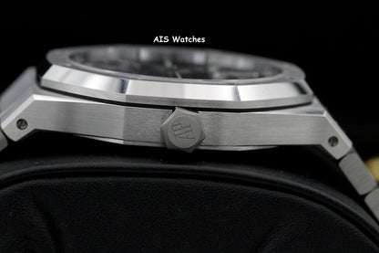 BNIB Audemars Piguet 15510ST.OO.1320ST.07 Royal Oak Black Dial 41MM Box & Paper