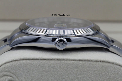 BNIB Rolex Datejust 41MM 126334 Blue Diamond Dial Oyster Box & Papers