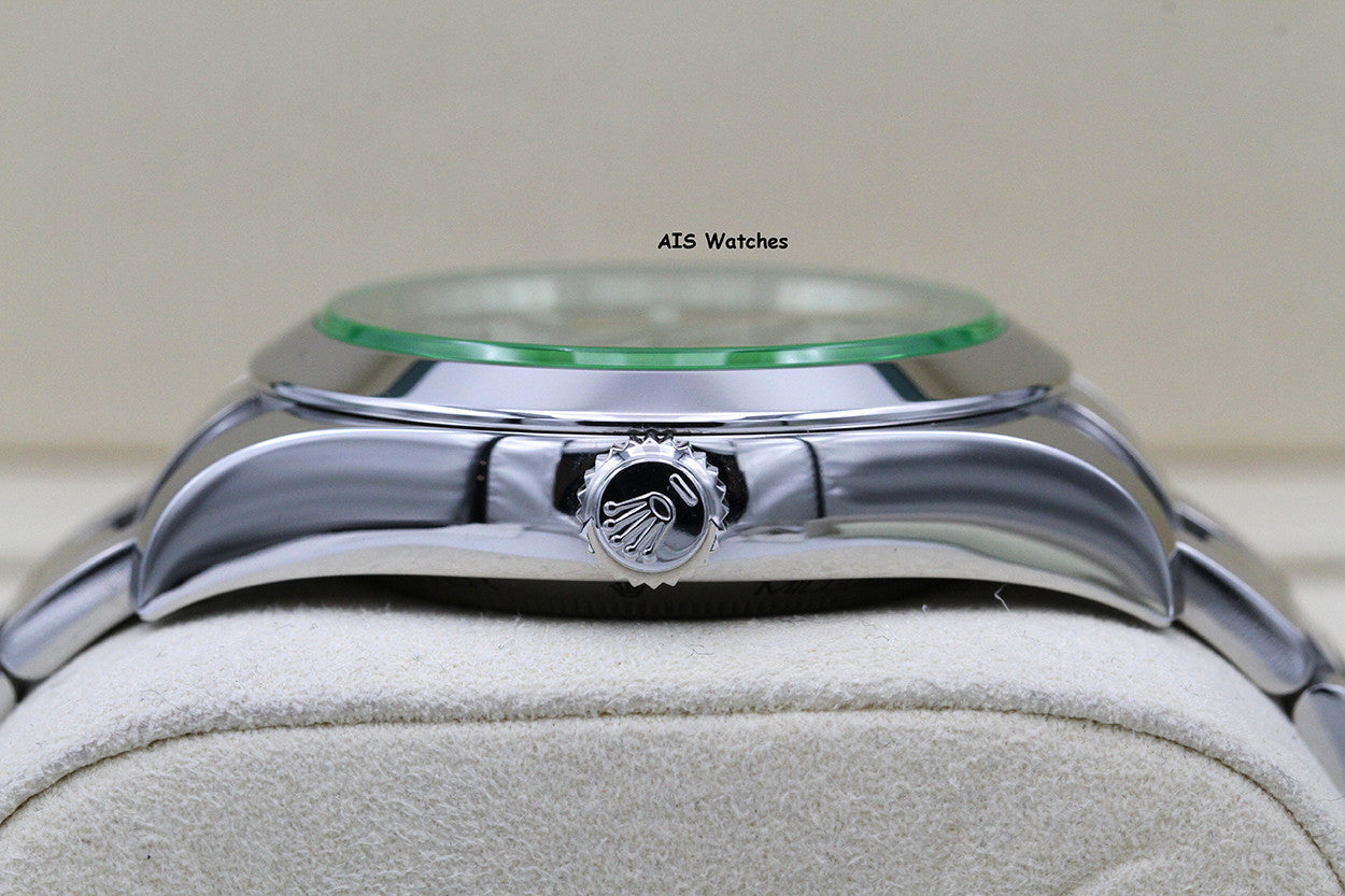 Rolex Milgauss Z-BLUE 116400GV Green Crystal Blue Dial 2021 Box & Papers