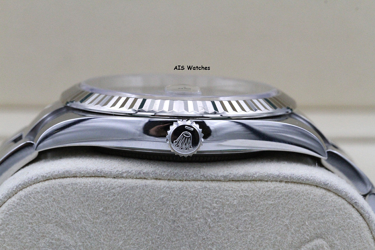 Rolex Datejust 41MM 126334 Wimbledon Slate Roman Dial Oyster 2020 Box & Papers