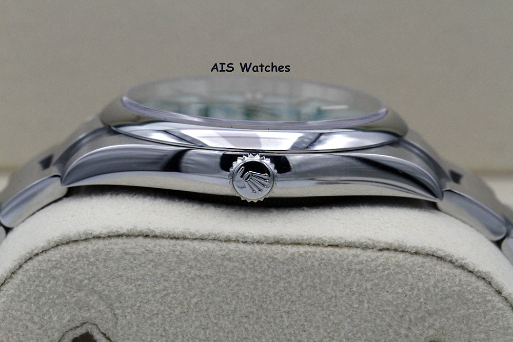 BNIB Rolex 124300 Oyster Perpetual 41 MM Tiffany Turquoise Dial Box & Papers