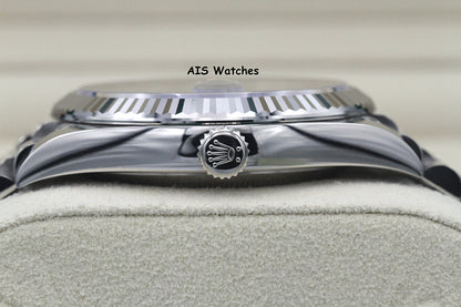 BNIB Rolex 228239 DayDate 40MM DD40 White Gold Blue Roman Dial