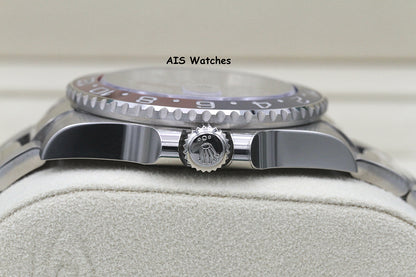 BNIB Rolex GMT-Master II 126719BLRO Meteorite Dial Pepsi 18K WG Box & Papers