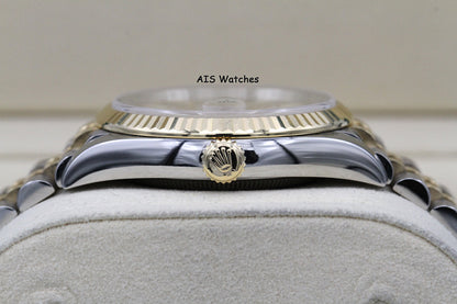 Rolex 126233 DateJust 36MM 18K YG/SS Champagne Stick Dial Jubilee Bracelet B&P