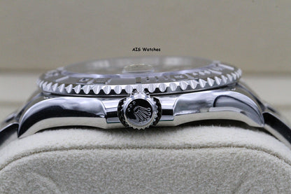 Rolex YachtMaster 116622 Dark Rhodium Dial Platinum Bezel 2018 Box & Papers