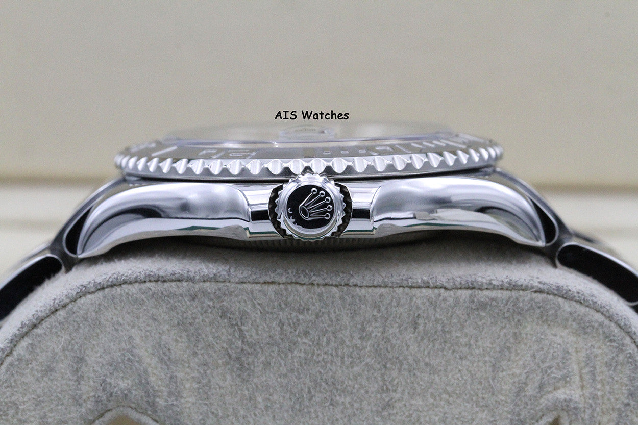 Rolex YachtMaster 16622 Platinum Dial D Serial Box & Papers