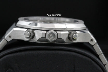 Audemars Piguet 26240ST 41MM 50th Anni. Royal Oak Chronograph Silver Dial B&P