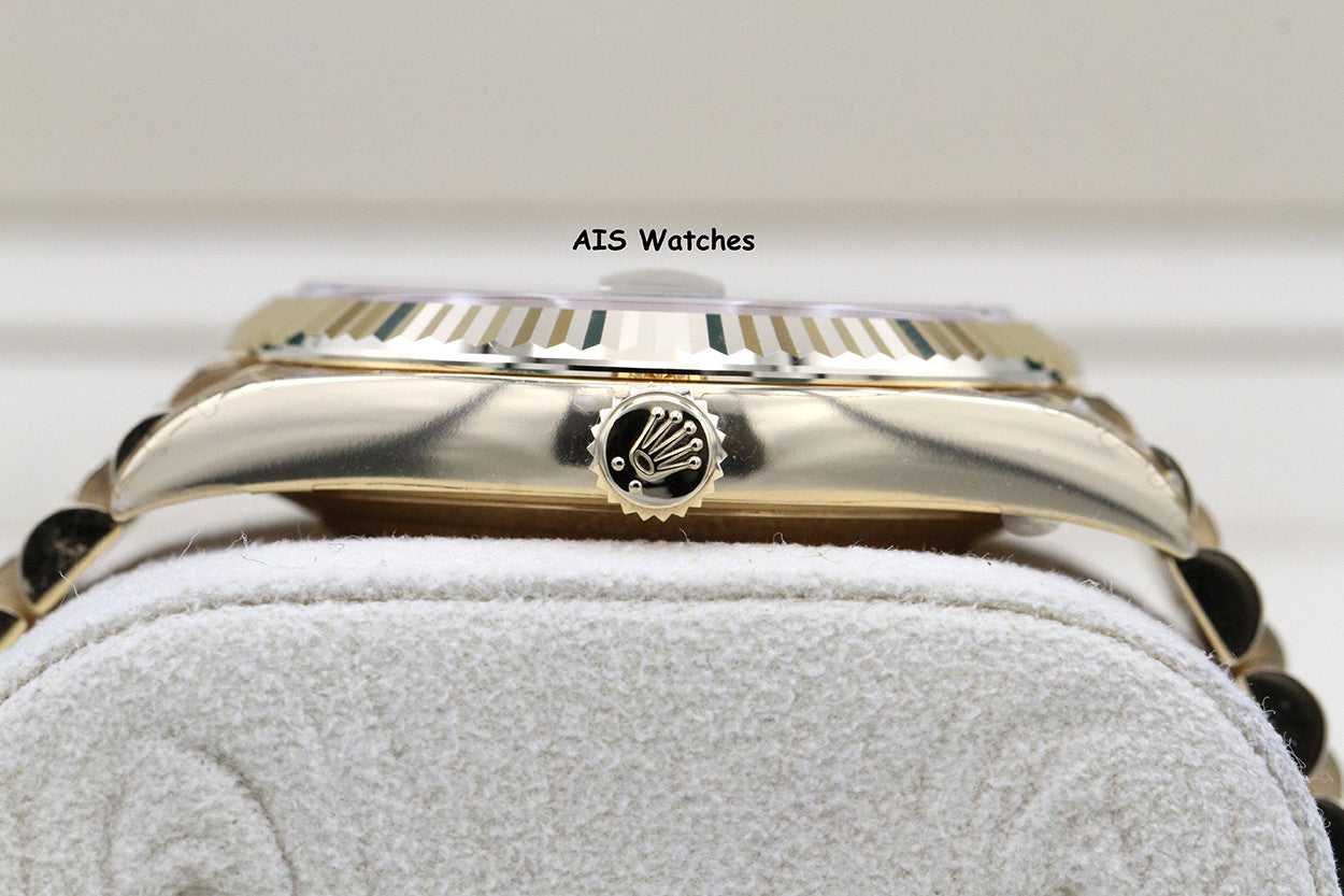 BNIB Rolex 228238 DayDate 40MM DD40 Yellow Gold Green Roman Dial B&P