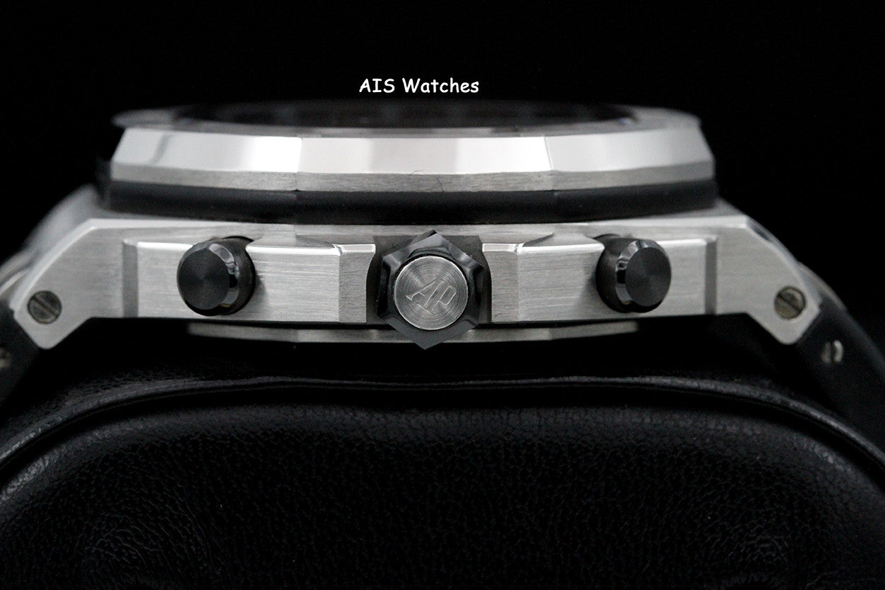 Audemars Piguet 26470ST Safari Royal Oak Offshore Chronograph 42MM Box & Papers