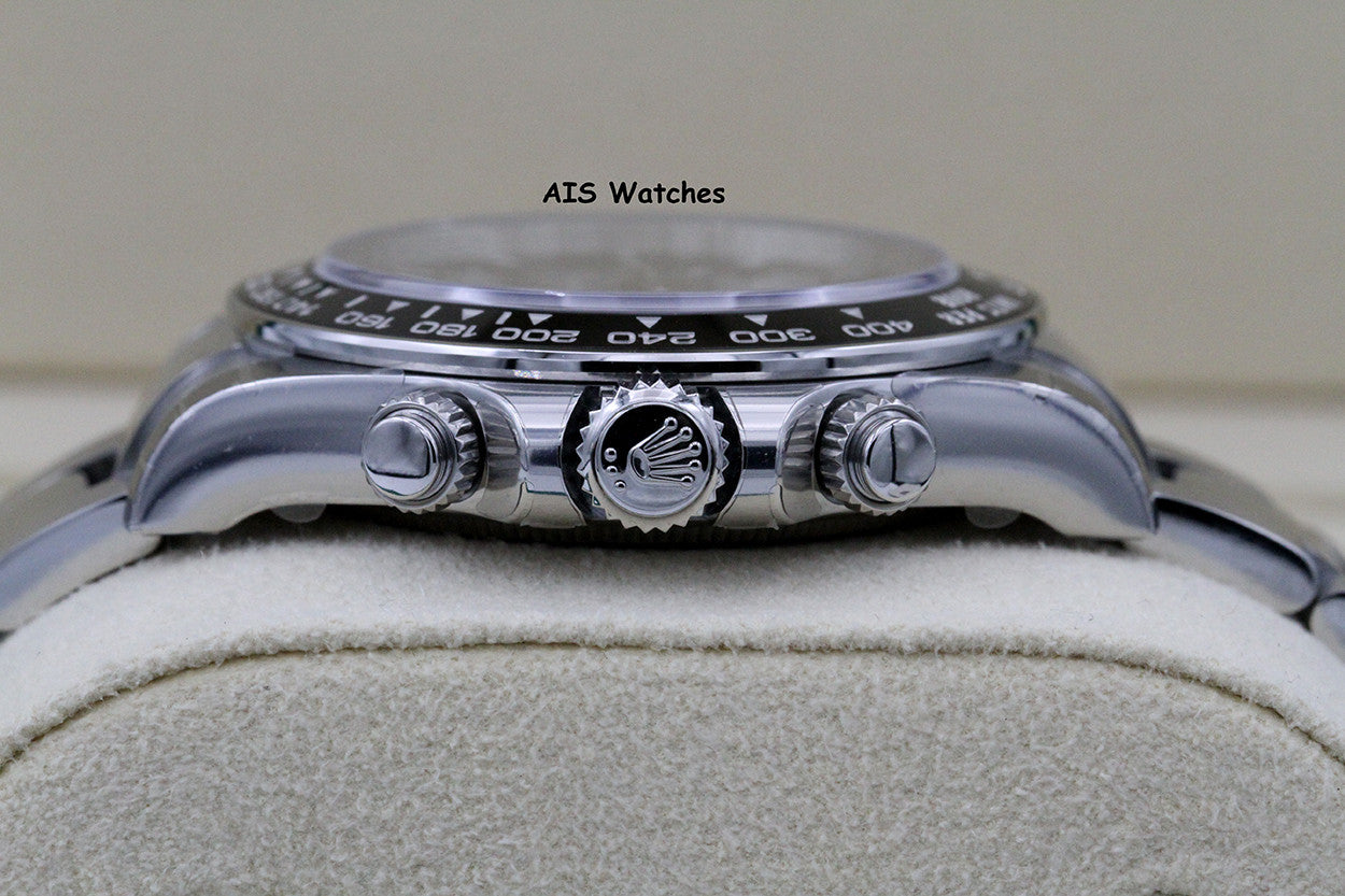 BNIB Rolex Cosmograph Ceramic Daytona 126500 Black Dial Box & Papers