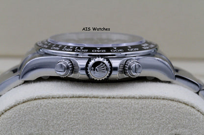 BNIB Rolex Cosmograph Ceramic Daytona 126500 Black Dial Box & Papers