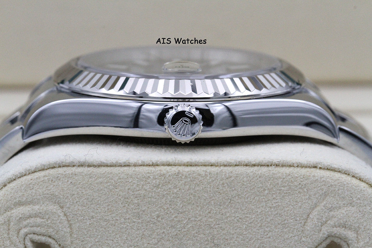 Rolex Datejust II 41MM 116334 Black Stick Dial Stainless Steel Box & Papers
