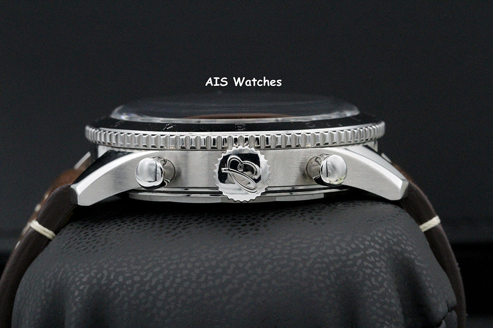 Breitling Super AVI B04 AB04452A1L1X1 Chronograph GMT 46 Curtiss Warhawk B&P