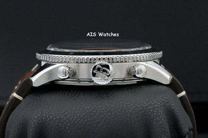 Breitling Super AVI B04 AB04452A1L1X1 Chronograph GMT 46 Curtiss Warhawk B&P