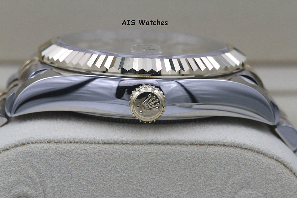 Rolex 326933 Sky-Dweller 18K Yellow Gold / SS Jubilee Champagne Dial B&P