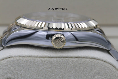 Rolex 326933 Sky-Dweller 18K Yellow Gold / SS Jubilee Champagne Dial B&P