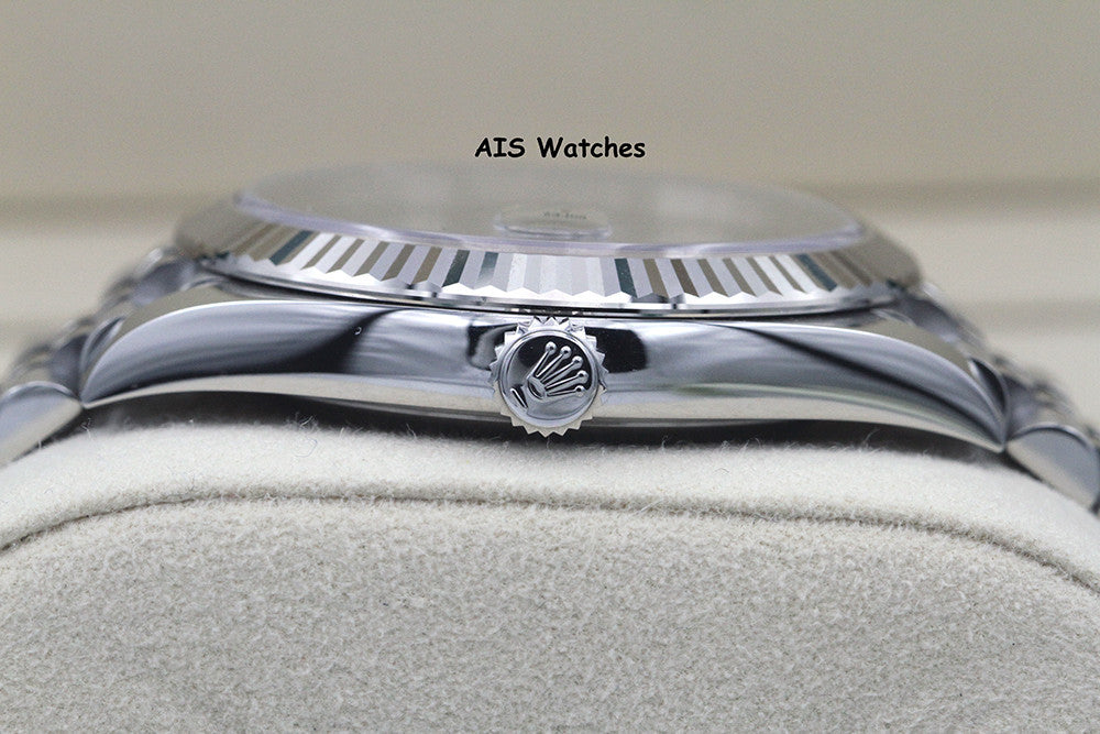 BNIB Rolex Datejust 41MM 126334 Wimbledon Slate Roman Dial Jubilee Box & Paper