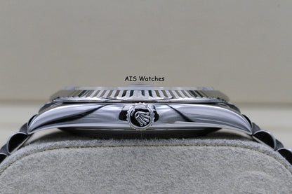 Rolex Datejust 41MM 126334 Blue Diamond Dial Jubilee Box & Paper