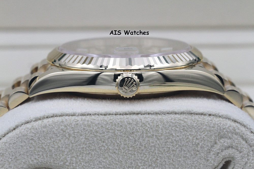 BNIB Rolex 228238 DayDate 40MM DD40 Yellow Gold Champagne Baguette Diamond Dial