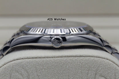 BNIB Rolex 228239 DayDate 40MM DD40 White Gold Black Stick Dial