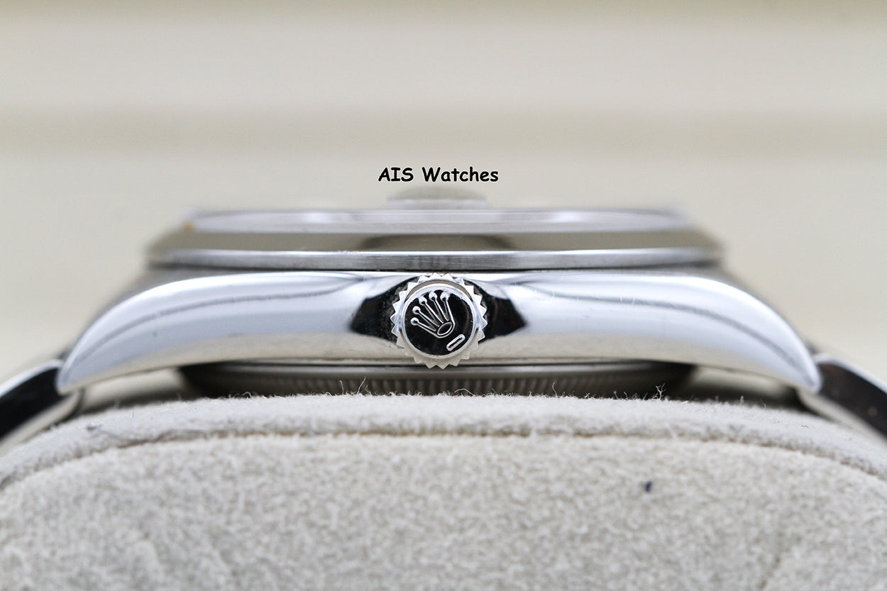 Rolex 15200 Oyster Perpetual 36 MM Arabic Blue Dial Y Serial Box & Papers