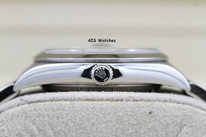Rolex 15200 Oyster Perpetual 36 MM Arabic Blue Dial Y Serial Box & Papers