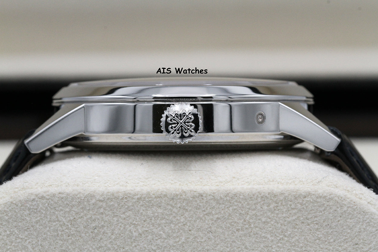 Patek Philippe Perpetual Calendar 5236P Platinum Blue Dial Box & Papers