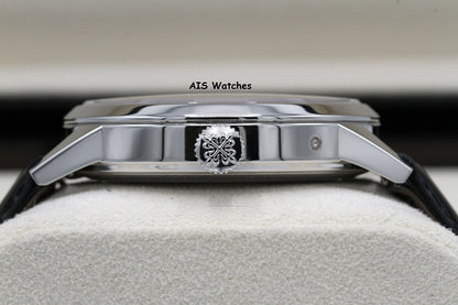 Patek Philippe Perpetual Calendar 5236P Platinum Blue Dial Box & Papers