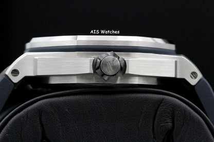 Audemars Piguet 15720ST Royal Oak Offshore Diver Blue Dial 42MM Box & Papers