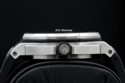 Audemars Piguet 15710ST Royal Oak Offshore Diver Black Dial 42MM Box & Papers