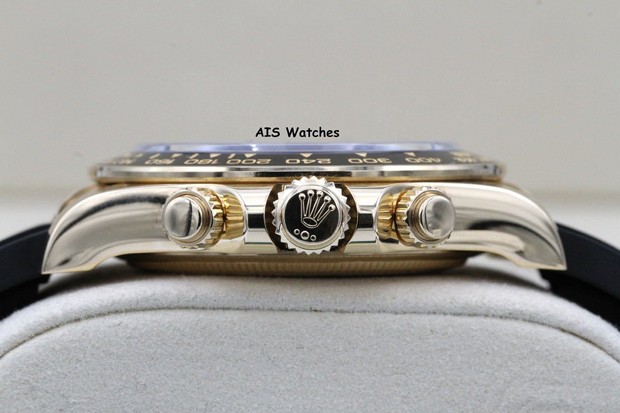 BNIB Rolex 126518LN Daytona Cosmograph 18K Yellow Gold OysterFlex Tiffany Dial BP