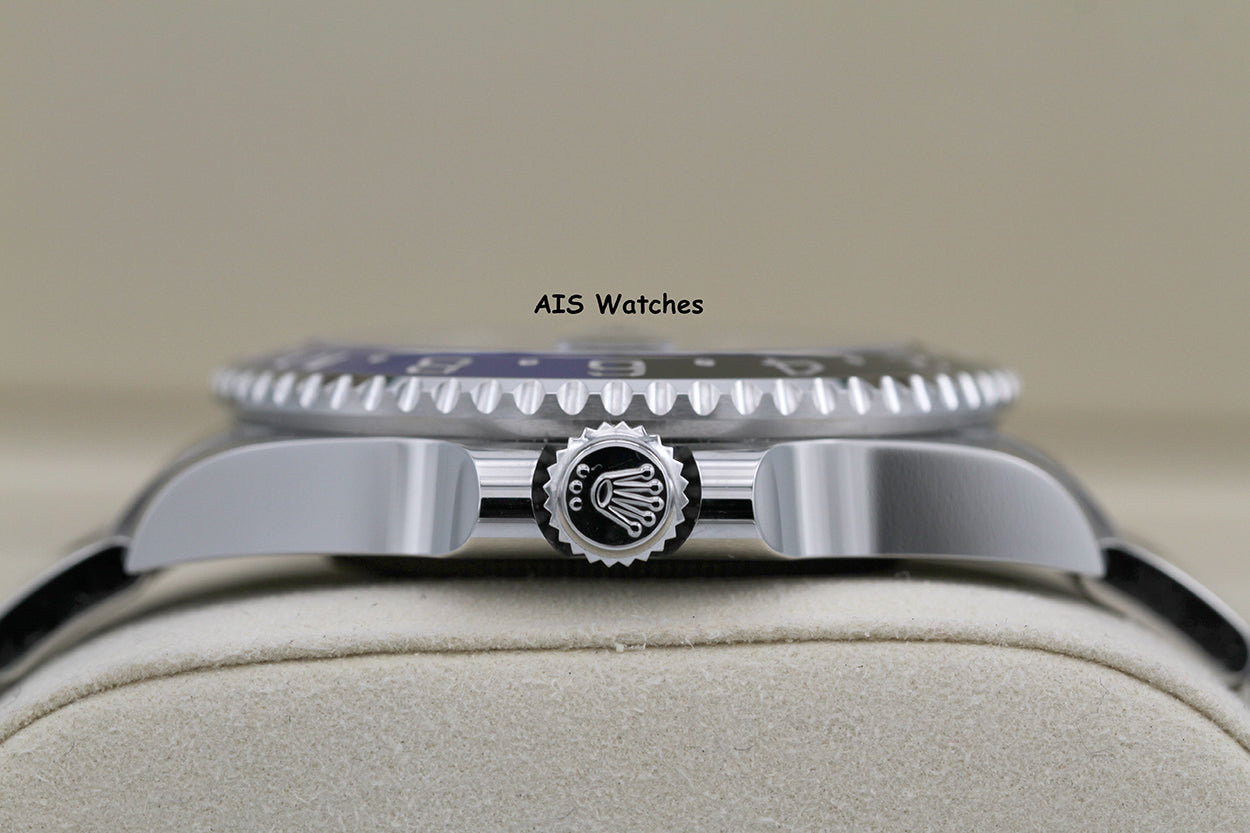 BNIB Rolex GMT Master II 126710BLNR Batman Oyster Bracelet Ceramic Bezel BP