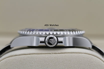 BNIB Rolex GMT Master II 126710BLNR Batman Oyster Bracelet Ceramic Bezel BP