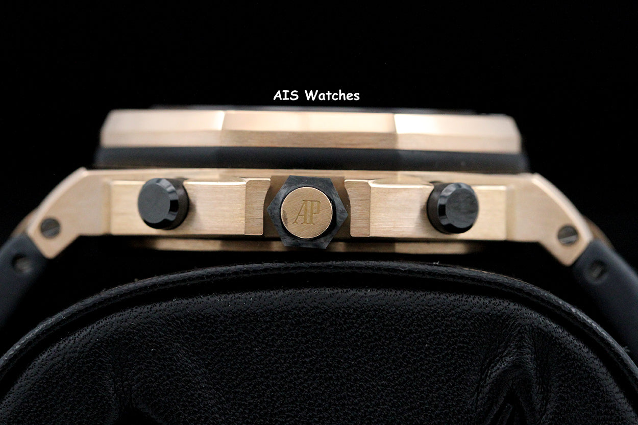 Audemars Piguet 26470OR Royal Oak Offshore Chronograph Rose Gold 42MM Box & Papers