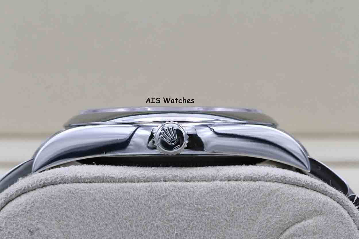 Rolex 114300 Oyster Perpetual 39MM Purple Dial 2018 Box & Papers