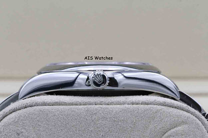 Rolex 114300 Oyster Perpetual 39MM Purple Dial 2018 Box & Papers