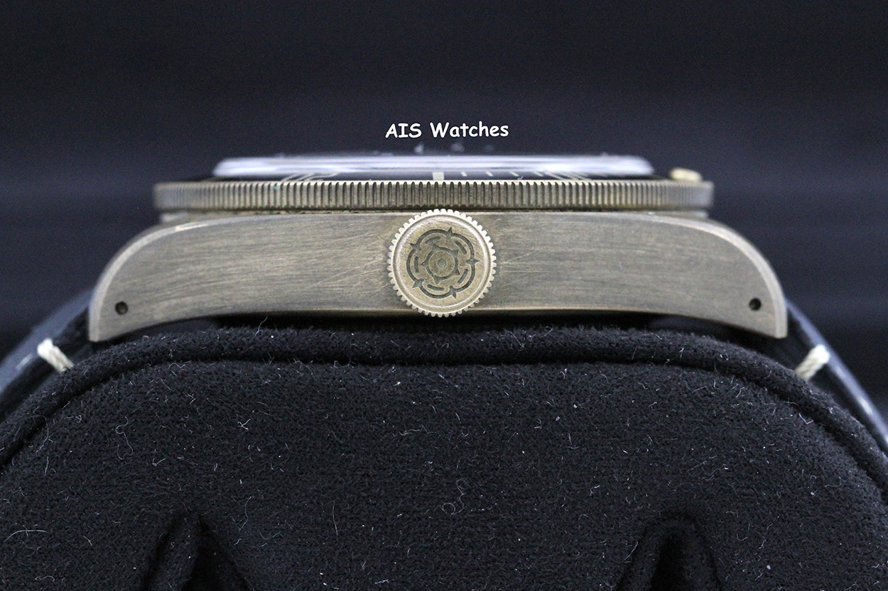 Tudor 79250BA Black Bay Bronze Black Leather Strap 43MM Box & Papers