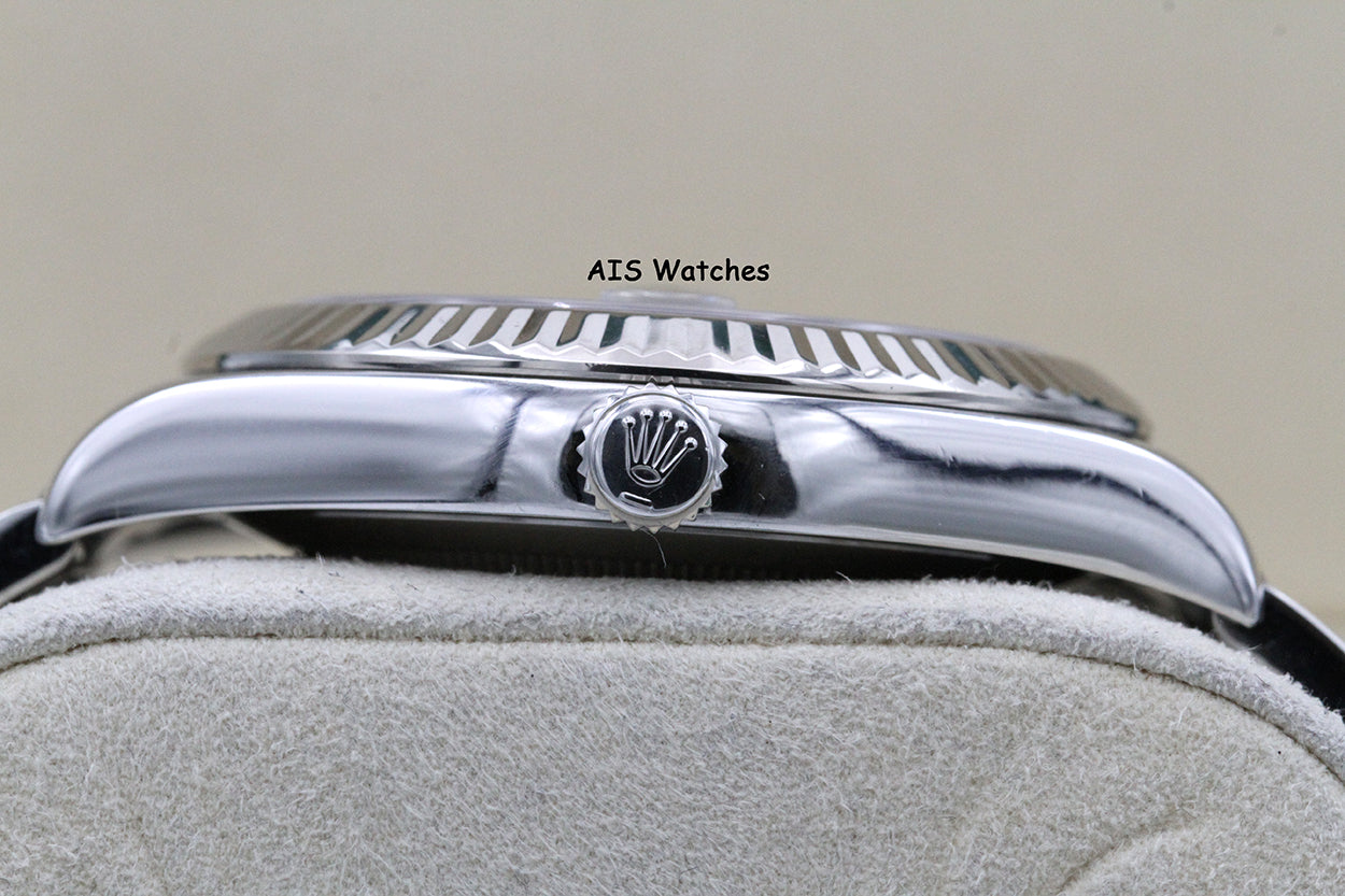 Rolex Datejust II 41MM 116334 Blue Stick Dial Stainless Steel 2015 Box & Papers
