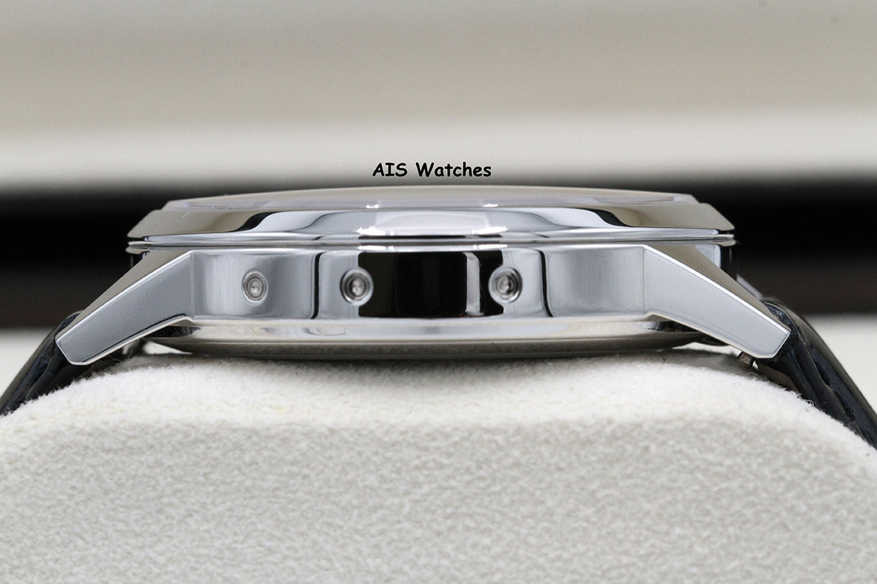 Patek Philippe Perpetual Calendar 5236P Platinum Blue Dial Box & Papers