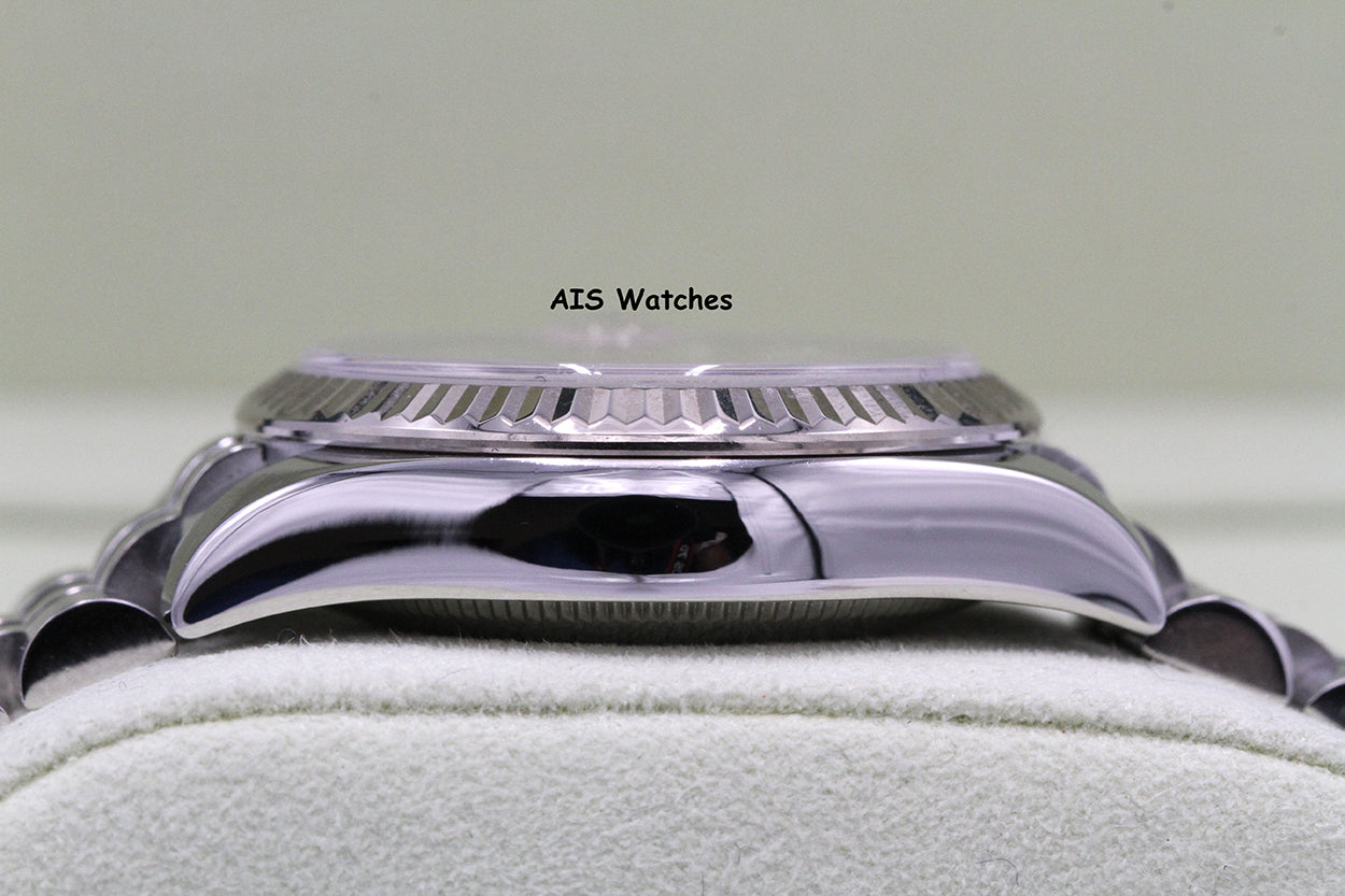 Rolex Ladies DateJust 178274 White Roman Dial 31MM Jubilee B&P