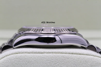 Rolex Ladies DateJust 178274 White Roman Dial 31MM Jubilee B&P