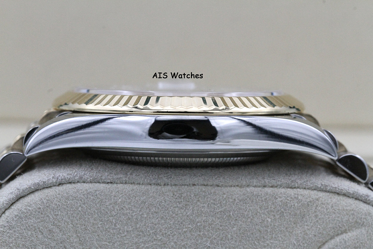 Rolex 126333 DateJust 41MM 18K YG/SS White Stick Dial Jubilee 2020 B&P