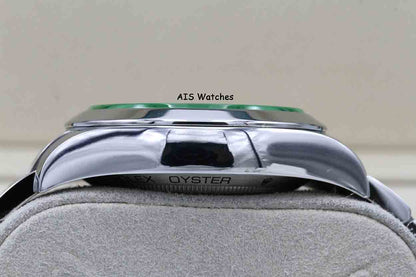 Rolex Milgauss 116400 GV Green Crystal Black Dial 2021 Box & Papers