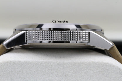 BNIB Patek Philippe Calatrava Annual Calendar Travel Time 5326G 18K White Gold Charcoal Dial Box & Papers