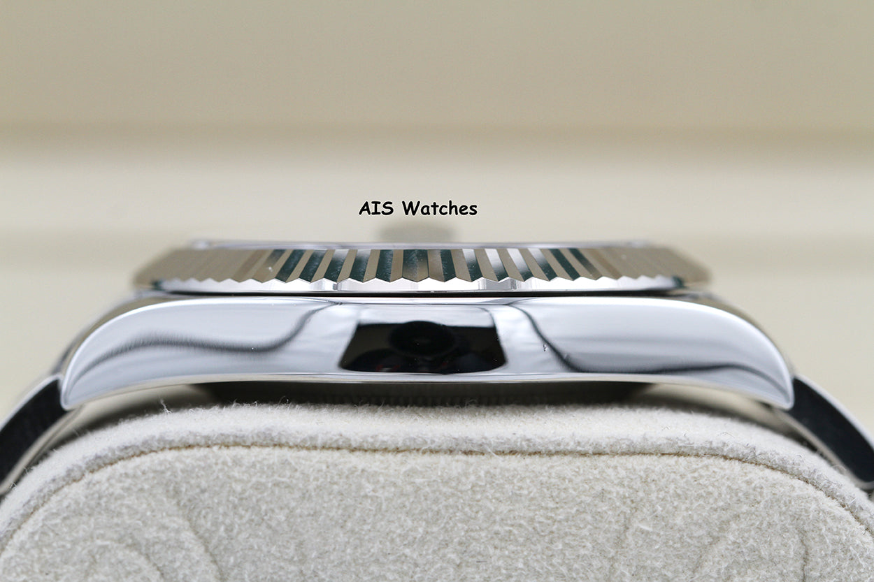 Rolex Datejust II 41MM 116334 Blue Stick Dial Stainless Steel 2017 Box & Papers