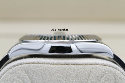 Rolex Datejust II 41MM 116334 Blue Stick Dial Stainless Steel 2017 Box & Papers