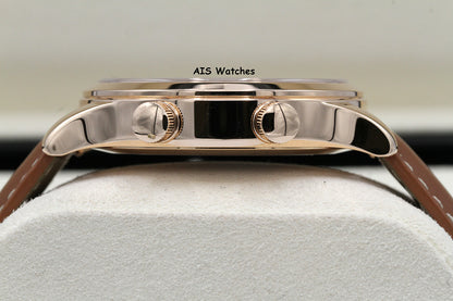 Patek Philippe 5524R Calatrava Pilot Travel Time Rose Gold Brown Dial 42MM Box & Paper