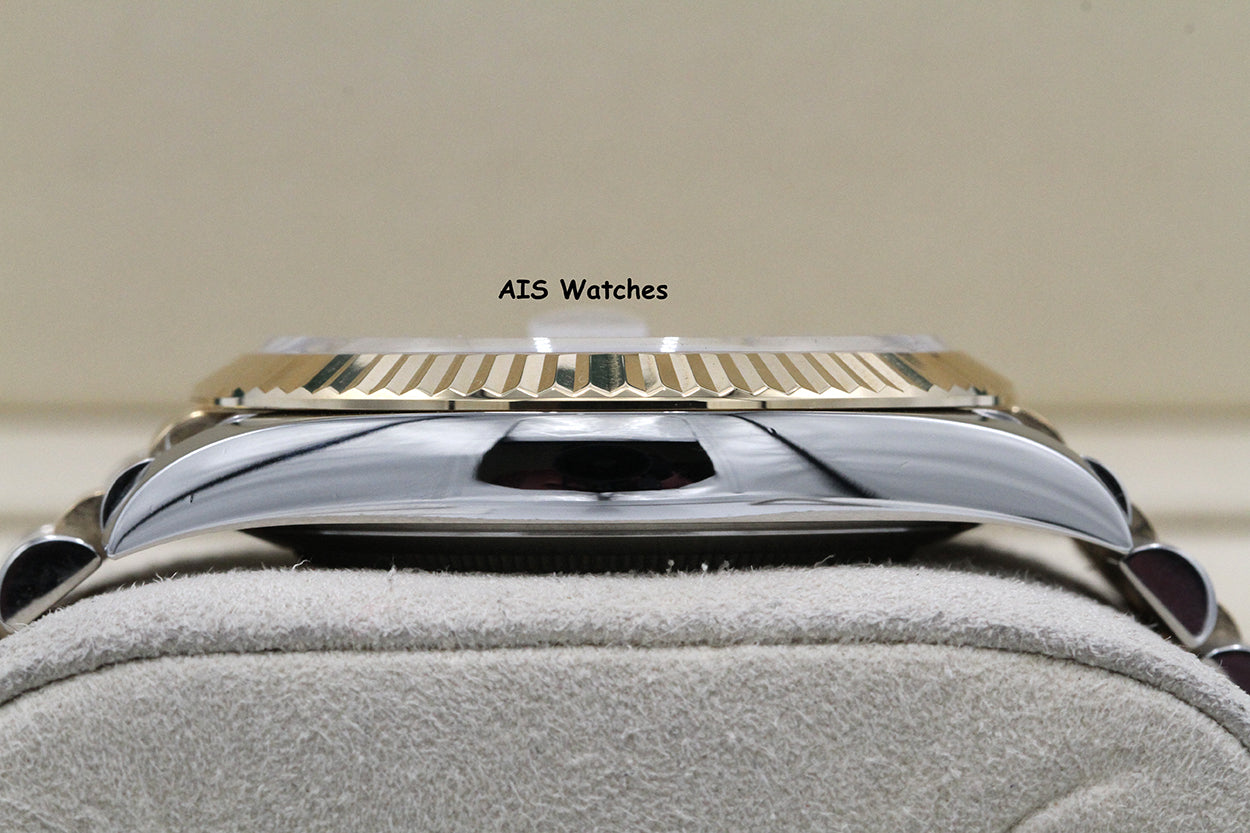 Rolex 126333 DateJust 41MM 18K YG/SS Silver Stick Dial Jubilee Bracelet 2023 Box & Papers