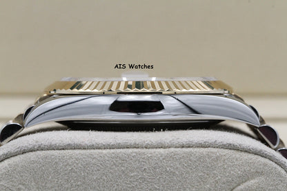 Rolex 126333 DateJust 41MM 18K YG/SS Silver Stick Dial Jubilee Bracelet 2023 Box & Papers