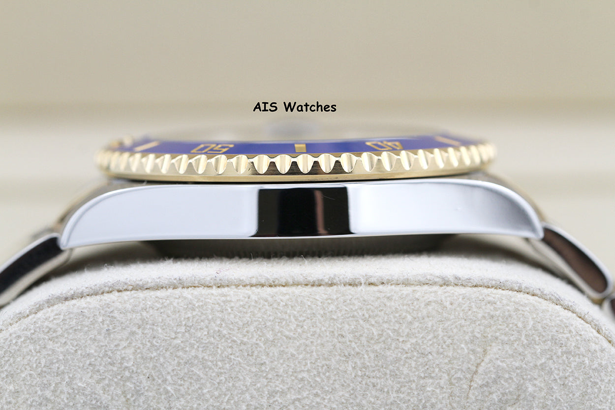 Rolex Submariner 18K YG/SS 116613LB SunBurst Blue Dial Ceramic 40MM 2020 B&P